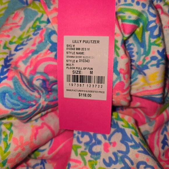 NWT Lilly Pulitzer Geanna Dress - Picture 4 of 4